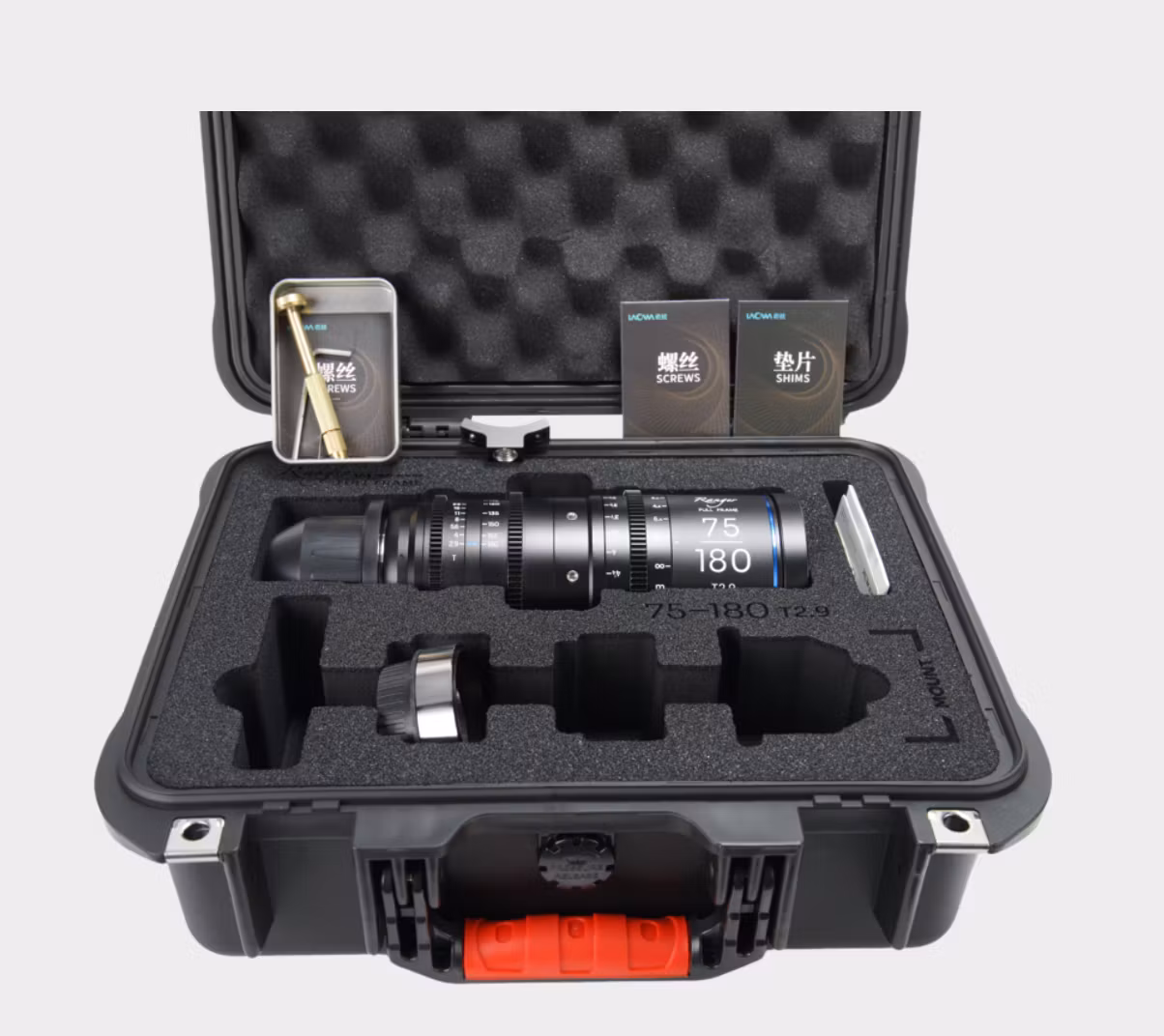 Laowa Ranger FF 75-180mm T2.9 Cine Lens- Arri PL/Canon EF