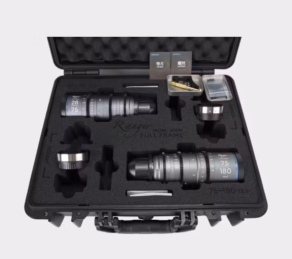 Laowa Ranger FF Lite (28-75mm, 75-180mm) Cine Lens 2-Lens Bundle - Arri PL/Canon EF
