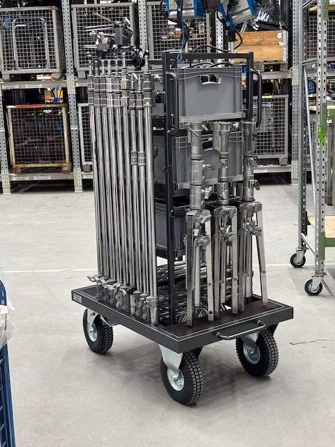 Steelfinger Equipment Set Carts Stands&Grip