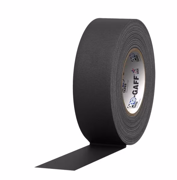 Svart, Pro Gaff Black 48mm x 50m Pro Tapes