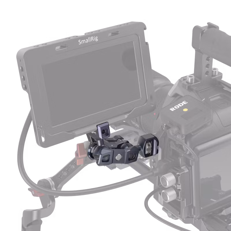 SmallRig 3875 Magic Arm with Dual Ball heads (1/4"-20 Screw and NATO Clamp)