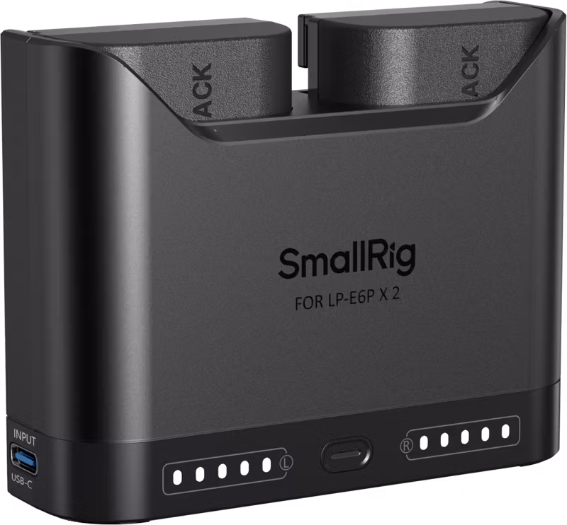 SmallRig 5485 Turbo Charging Kit for LP-E6P Camera Batteries