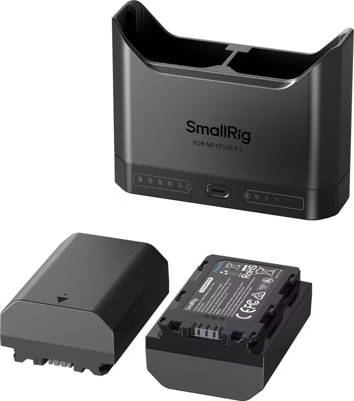 SmallRig 5483 Turbo Charging Kit for NP-FZ100 Camera Batteries