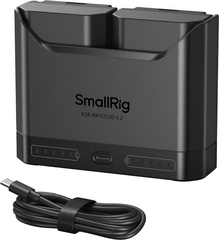 SmallRig 5483 Turbo Charging Kit for NP-FZ100 Camera Batteries