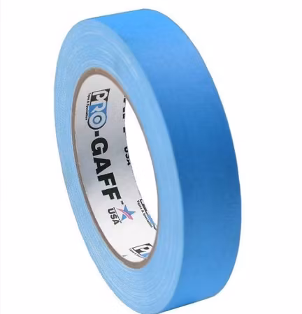 Pro Gaff 24mm x 22,8m Cloth Tape Fluorescent Blue