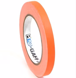 Pro Gaff 12mm x 22,8m stoftape fluorescerende orange