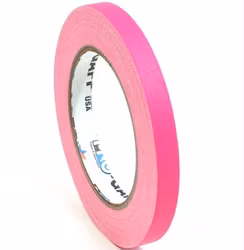 Pro Gaff 12mm x 22,8m Cloth Tape Fluorescent Pink