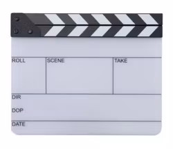Filmsticks Action Entry Level Medium 11 All-Weather Clapperboard - EU Version