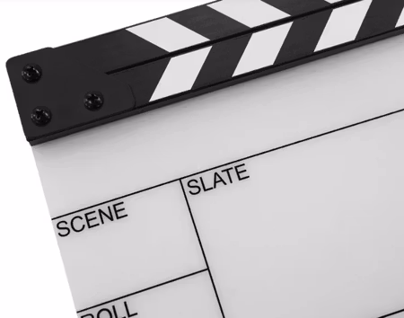 Filmsticks Action! Entry Level Medium 11” All-Weather Clapperboard - EU Version