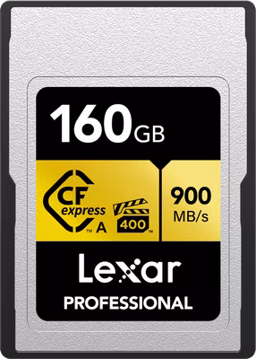 Lexar  CFexpress Pro Gold R900/W800 - VPG400 (Type A) 160GB