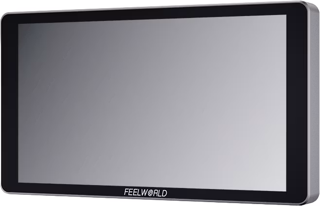 Feelworld Monitor P6XL 6", indbygget batteri 120 minutter med 100% lysstyrke!