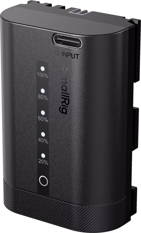 SmallRig 5298 USB-C Camera Battery with Power Display for Canon LP-E6P
