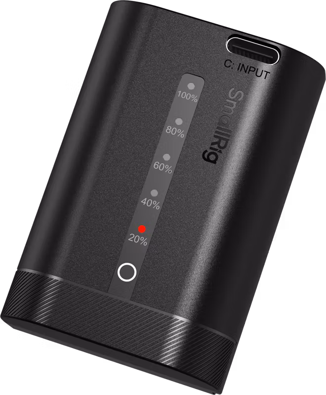 SmallRig 5298 USB-C Camera Battery with Power Display for Canon LP-E6P