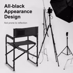 Selens Stainless steel Director Chair