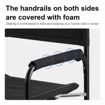 Selens Stainless steel Director Chair