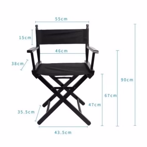 Selens Short Wooden Director Chair