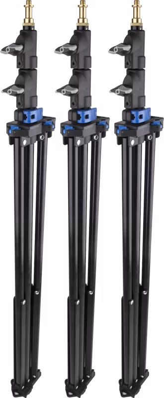 Kupo 080AC Midi Click Light Stand-3 Pack kit