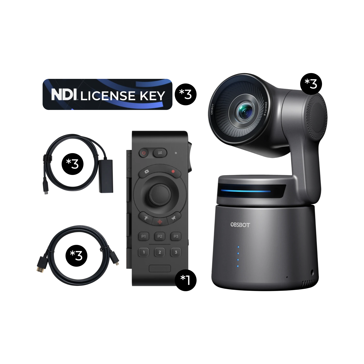 OBSBOT Tail Air Multicam Combo