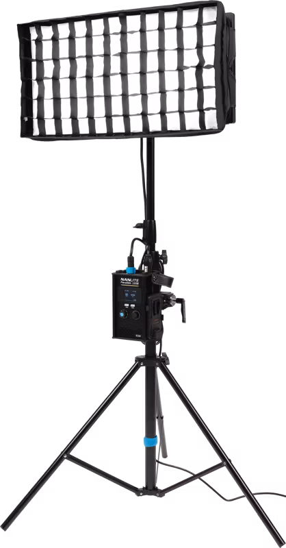 Nanlite PavoSlim 120B LED Panel with Quick Release Softbox & Clamp
