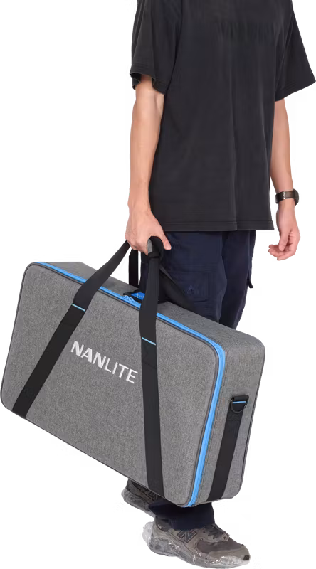 Nanlite PavoSlim 120B LED Panel with Quick Release Softbox & Clamp