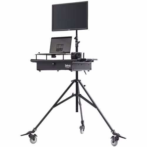 Work Platform with Locking Drawer