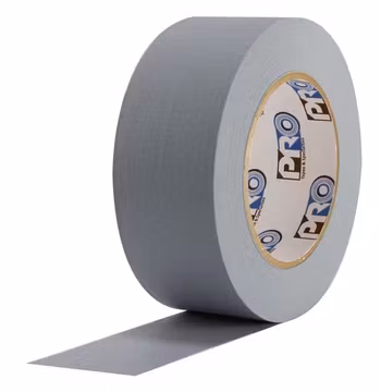 Cinta adhesiva de papel Pro Gaff 46 de 48 mm x 55 m, color gris.