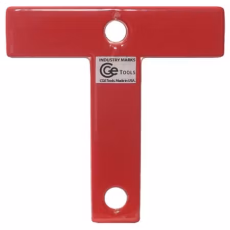 CGE Tools Industry Mark T- Red