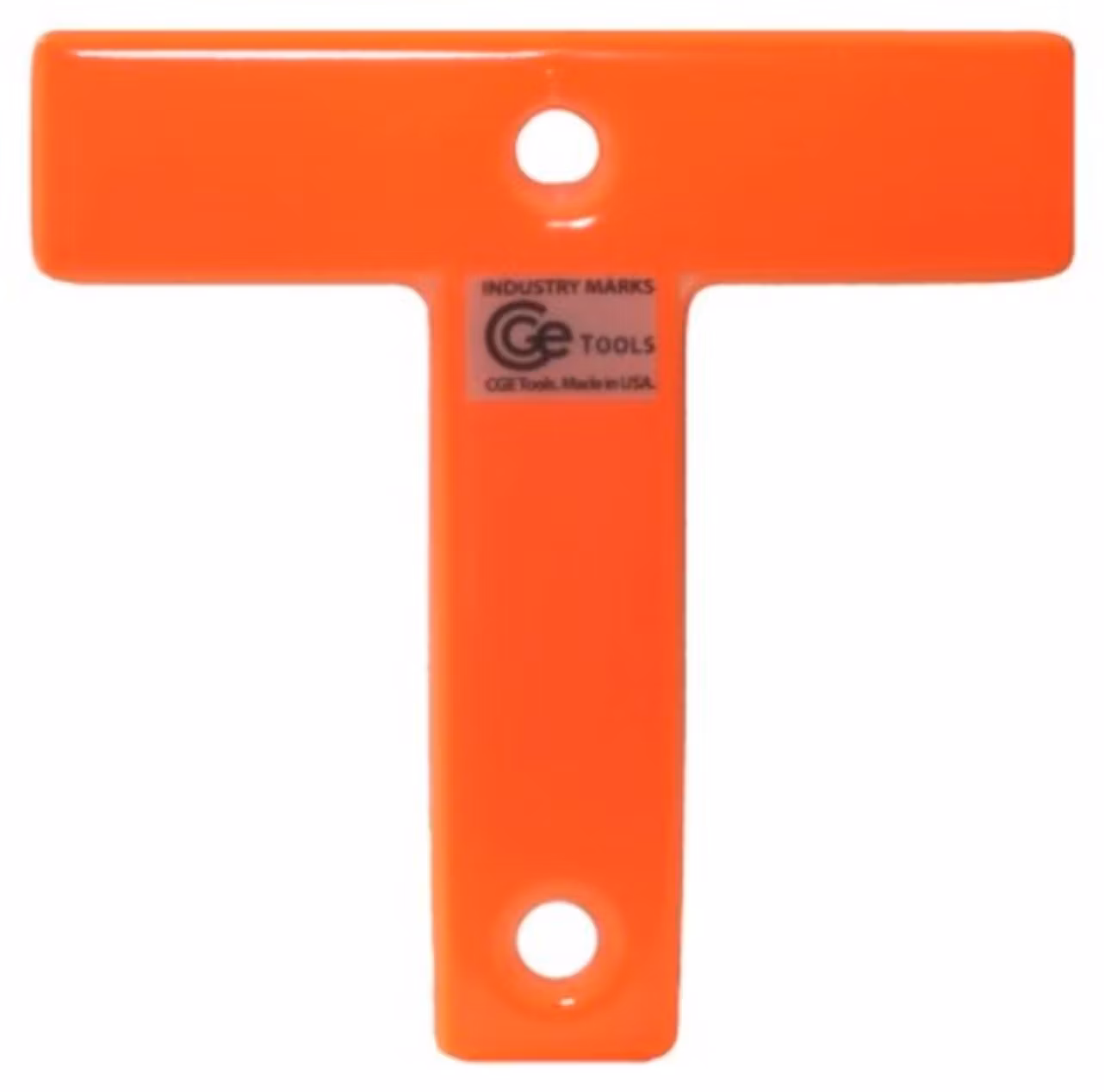 CGE Tools Industry Mark T- Fluorescent Orange