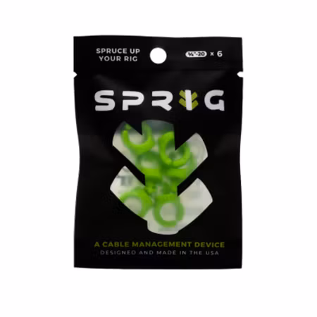 SPRIG Green 1/4”-20, 6-Pack