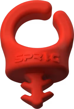 Sprig Red 1/4” 6-Pack