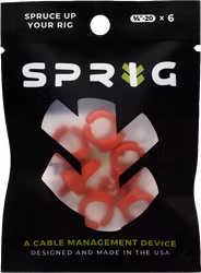 Sprig Red 1/4” 6-Pack