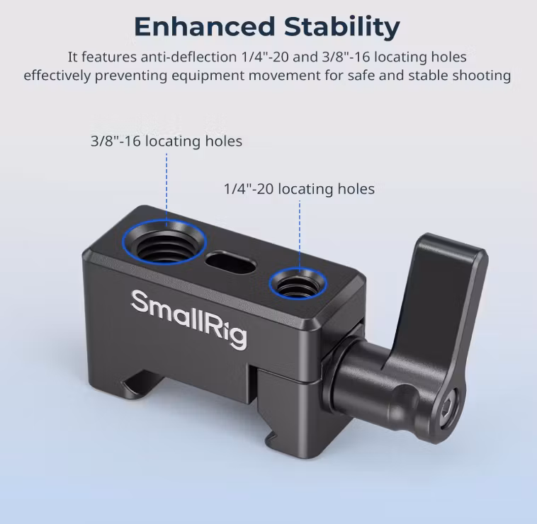 SMALLRIG Snabb Universal NATO Clamp