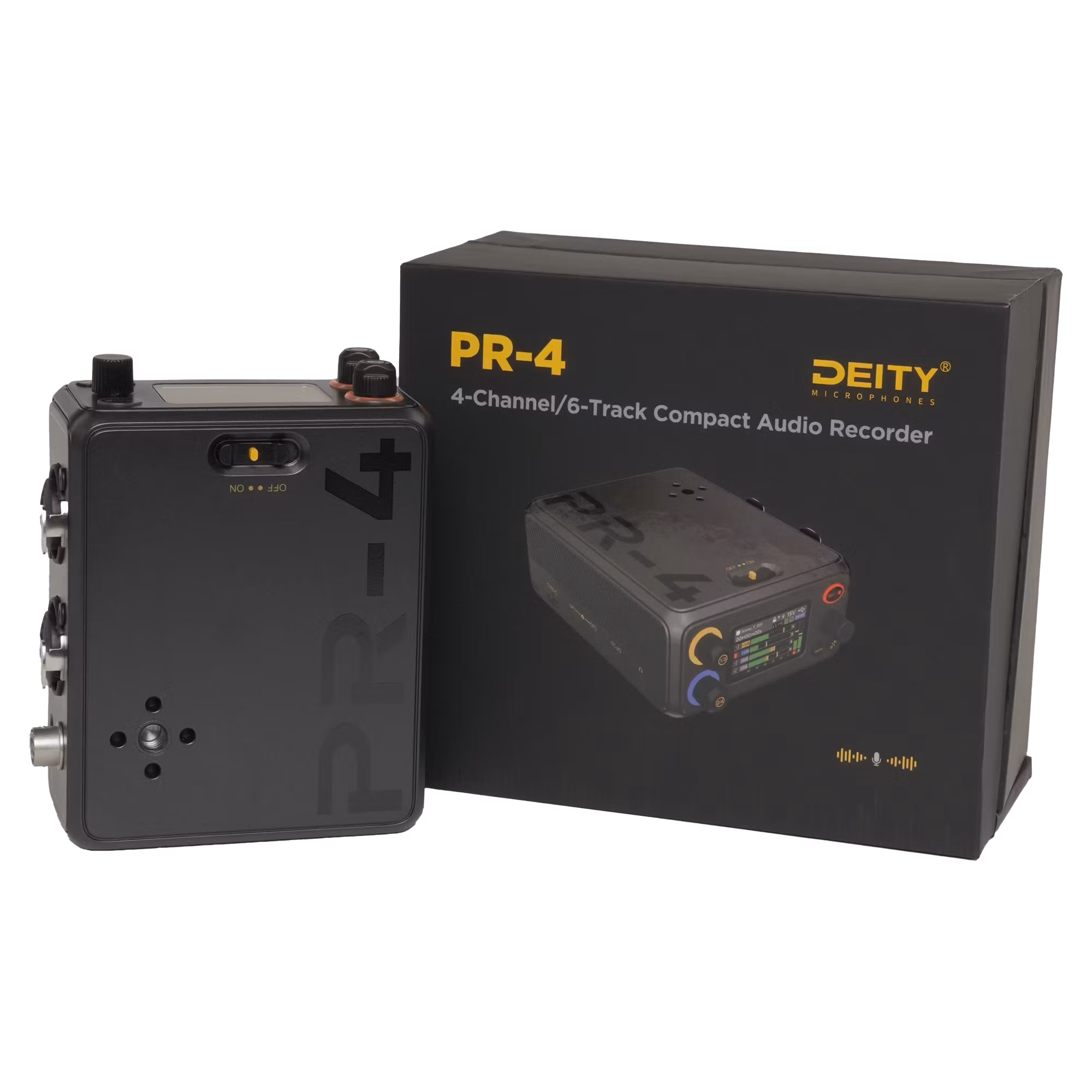 Deity PR-4 Portable 4-Input 32-Bit Float Field Recorder