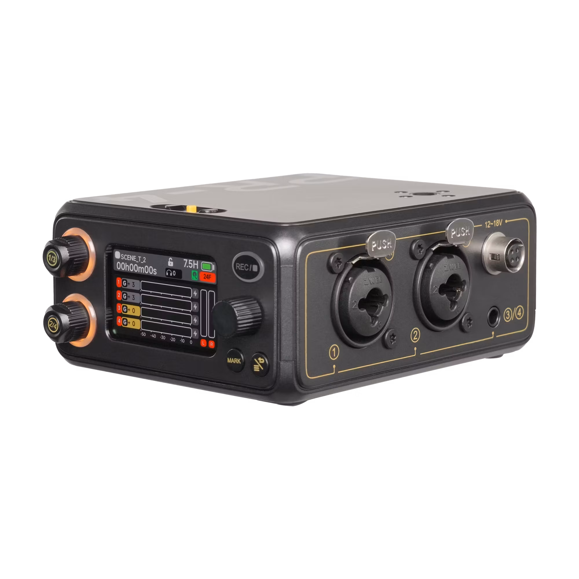 Deity PR-4 Portable 4-Input 32-Bit Float Field Recorder