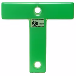 CGE Tools Industry Mark T- Fluorescent Green