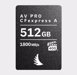 Angelbird CFexpress Type A, VPG400, 8K+ RAW, R1800/W1650 (Type A | 4.0) 512GB