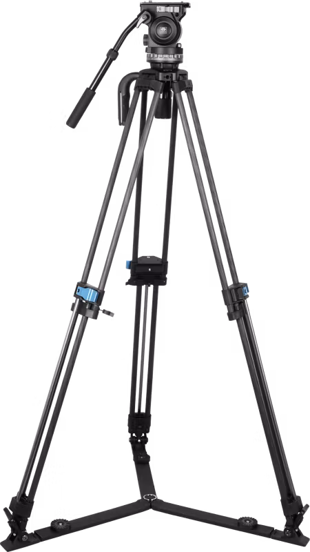 Sirui Pro Video Tripod Kit Rapid Twin-Leg SQ75+VHS10