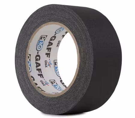 Svart, Pro Gaff Black 48mm x 22,8m Cloth Tape Black Pro Tapes