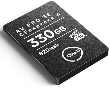 Angelbird  CFexpress Type A SE, VPG200, R820 W730 Type A 330GB CineD Edition