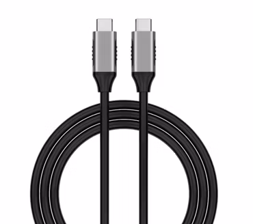 Elivi USB C - USB C cable 2 m Black/Space Grey| 10gbps/100W