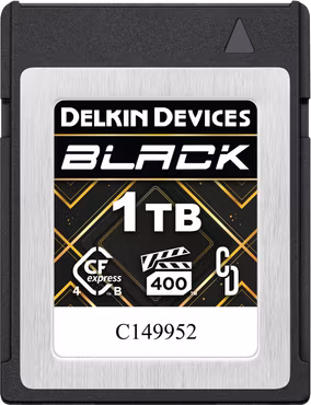 Delkin  CFexpress 4.0 BLACK | Type B | R3630/W3130 (VPG400) 1TB