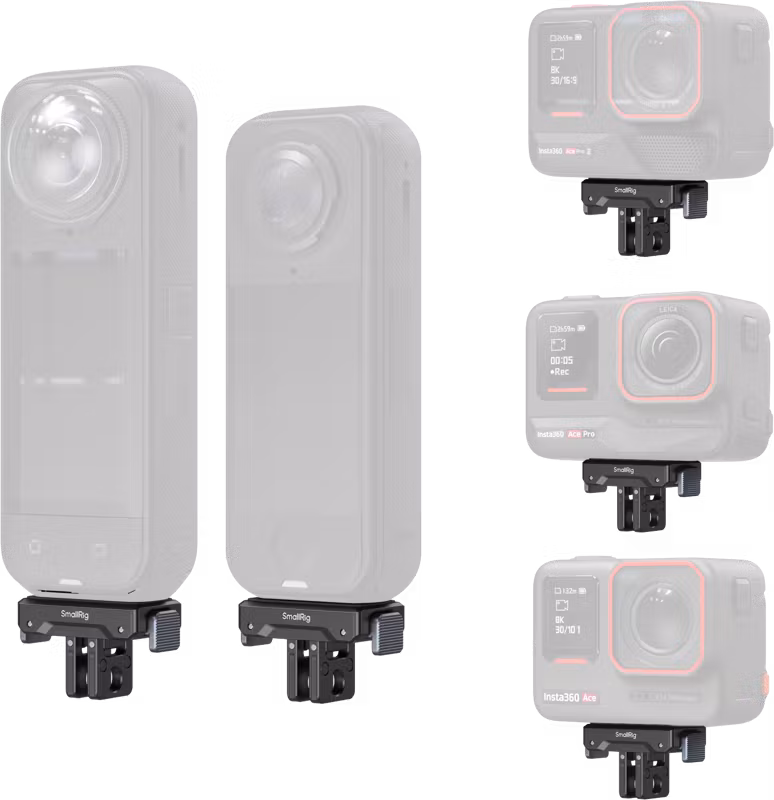 SmallRig 5814 Quick Release Mount Adapter for Insta360 X5 / X4 Air / Ace Pro 2 / Ace Pro / Ace