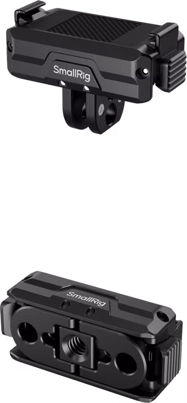 SmallRig 5890 Bidirectional QR Folding Adapter Mount with 2-Prong Mount and 1/4"-20 Threaded hole