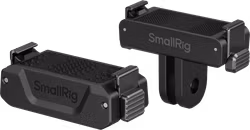 SmallRig 5918 Bidirectional QR Folding Adapter Support with 2-Prong Mount and 1/4"-20 Threaded hole