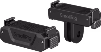 SmallRig 5918 Bidirectional QR Folding Adapter Support with 2-Prong Mount and 1/4"-20 Threaded hole