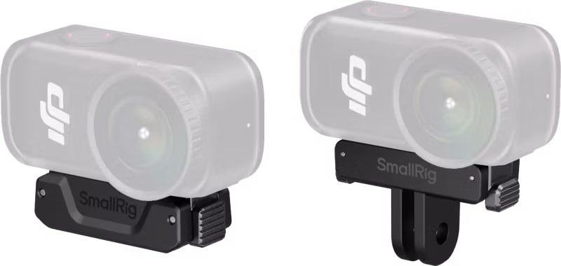 SmallRig 5918 Bidirectional QR Folding Adapter Support with 2-Prong Mount and 1/4"-20 Threaded hole
