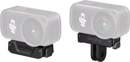 SmallRig 5918 Bidirectional QR Folding Adapter Support with 2-Prong Mount and 1/4"-20 Threaded hole