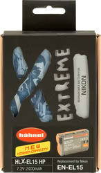 Hähnel Battery Extreme Nikon HLX-EL15Hp / EN-EL15