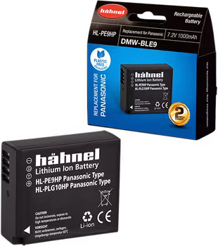Hähnel Battery Panasonic HL-PE9HP / DMW-BLE9