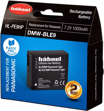 Hähnel Battery Panasonic HL-PE9HP / DMW-BLE9